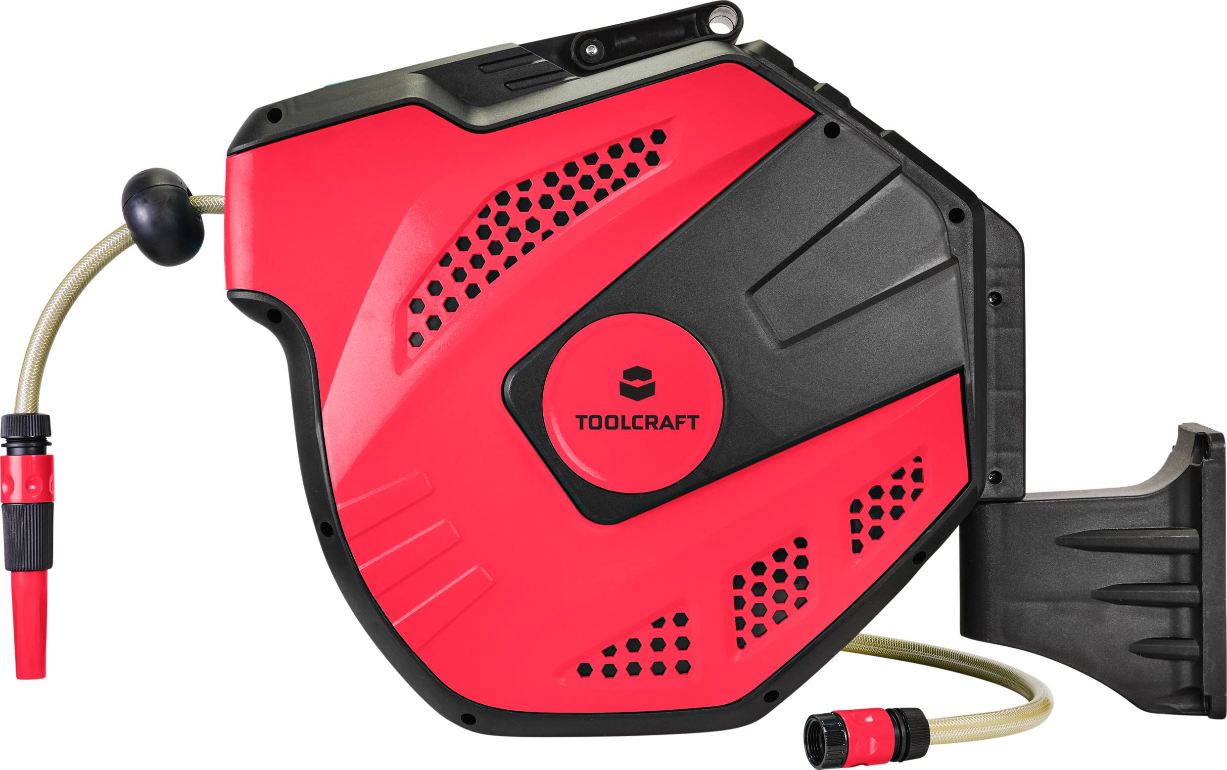 TOOLCRAFT TO-7394535 12.7 mm 20 m 1/2 Zoll 1 St. Schwarz, Rot 