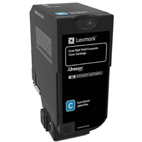 Lexmark Toner 84C2HCE Original Cyan 16000 Seiten 84C2HCE