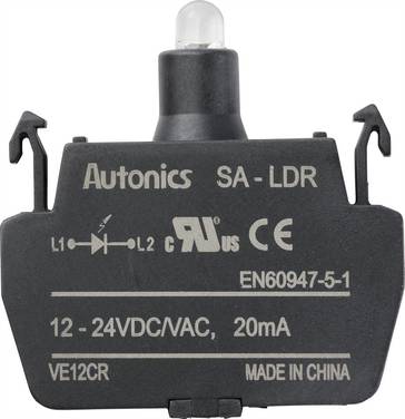 TRU COMPONENTS SA-LDR LED-Element   Rot  12 V, 24 V 1 St.