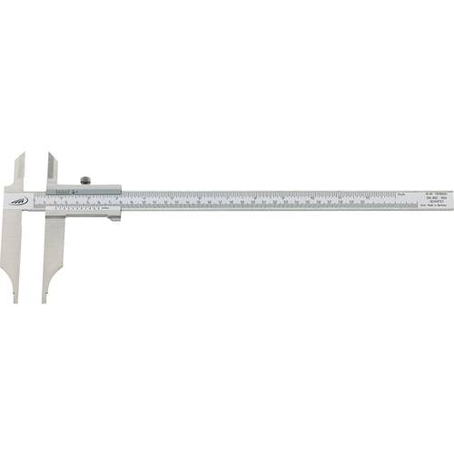 Thumbnail - Werkstattmessschieber DIN862 500mm m.Spitzen Schnabel-L.150mm PREISSER