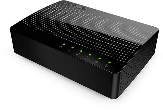 Tenda SG105 SG105 Netzwerk Switch 5 Port 10 / 100 / 1000 MBit/s-0