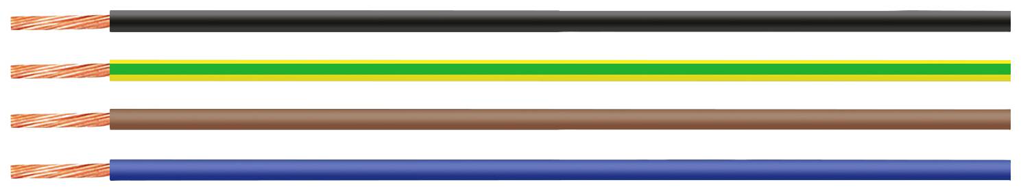 Helukabel 26609-1000 Einzelader H05V-K 1 x 0.75 mm² Braun 1000 m