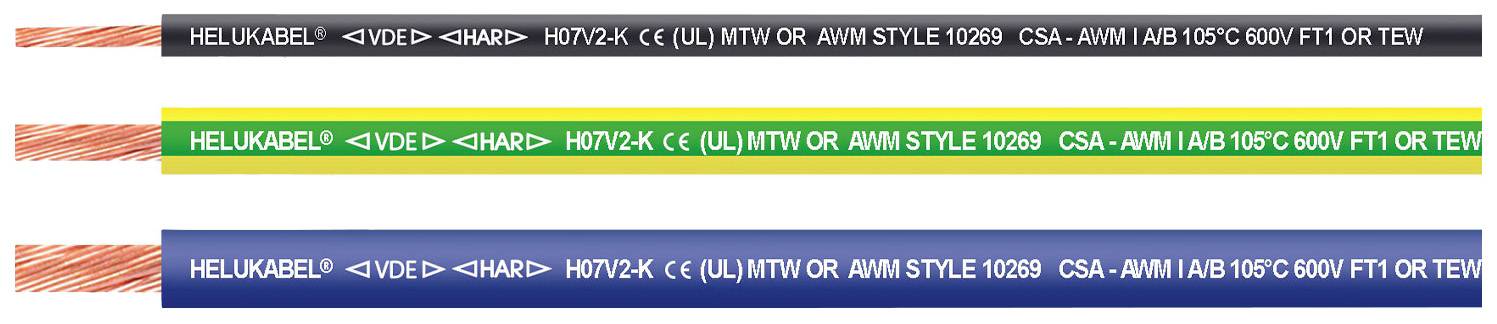 HELUKABEL 63485-305 Litze H07V2-K 1 x 1.50 mm² 305 m