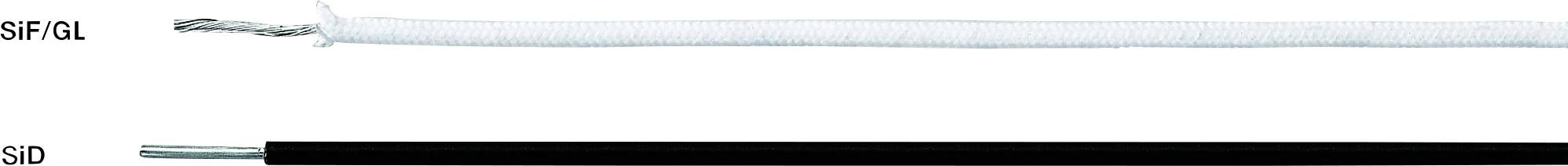 Helukabel 46301-100 Hochtemperaturader SiD 1 x 0.50 mm² Schwarz 100 m