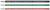 Drei Kabel mit Aufschrift: 'HELUKABEL', in den Farben Schwarz, Rot und Grün. Sie unterscheiden sich durch Drahtstärken und Standardkennzeichnungen.