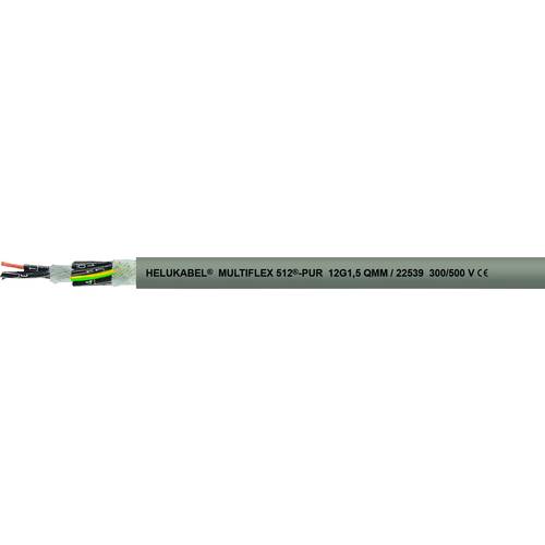 Helukabel 22523-1000 Schleppkettenleitung M-FLEX 512-PUR 2 x 1 mm² Grau 1000 m