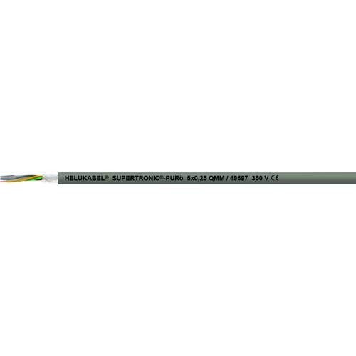 Thumbnail - Helukabel 49605-500 Schleppkettenleitung S-TRONIC-PURö 2 x 0.34 mm² Grau 500 m