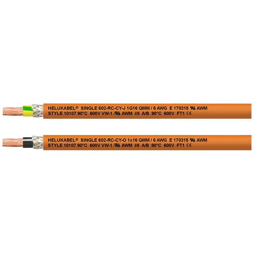 Helukabel 69642-500 Schleppkettenleitung Single 602-RC-CY-O 1 x 70 mm² Orange 500 m