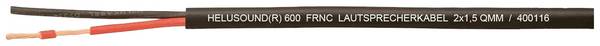 HELU 400122 Lautsprecherkabel 8 x 4 mm² Schwarz 500 m