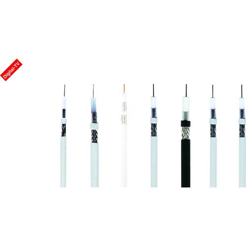 Helukabel 400197 Koaxialkabel Außen-Durchmesser: 6.80 mm 75 Ω Schwarz 100 m