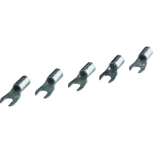 Helukabel 91553 Gabelkabelschuh 6.00 mm² Unisoliert Silber 1 St.