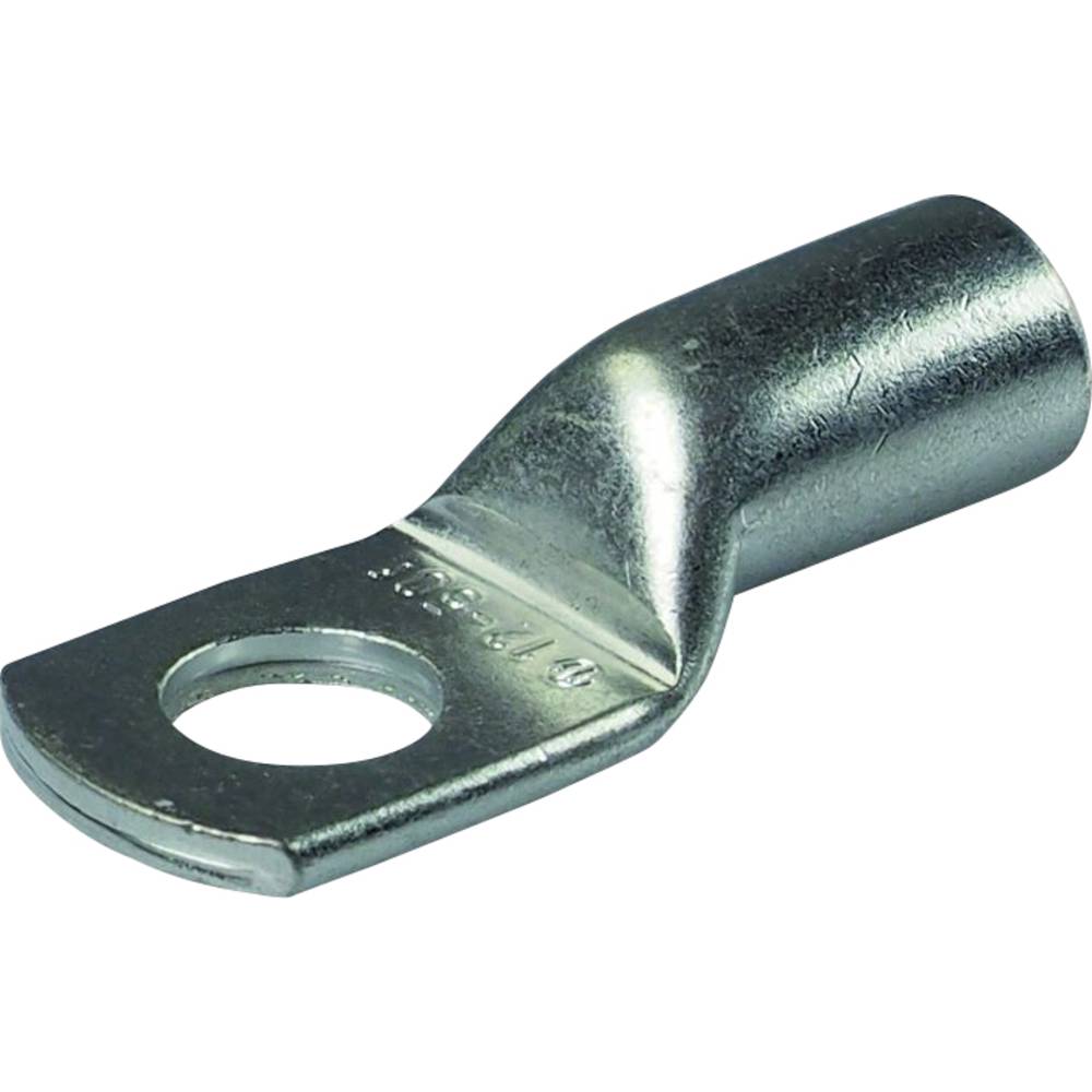 Helukabel 907435 Ringkabelschoen Dwarsdoorsnede (max.): 70.00 mm² Gat diameter: 6.00 mm Ongeïsoleerd Zilver 50 stuk(s)