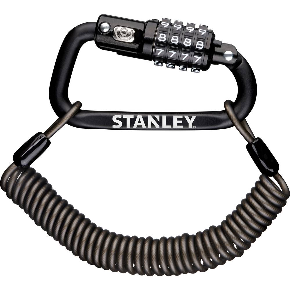 Stanley S744-030 Kabelslot Zwart Cijferslot