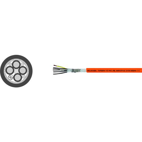 Helukabel TOPSERV® 112 Servoleitung 4 G 1.5 mm² + 2 x 0.5 mm² Orange 707222 100 m