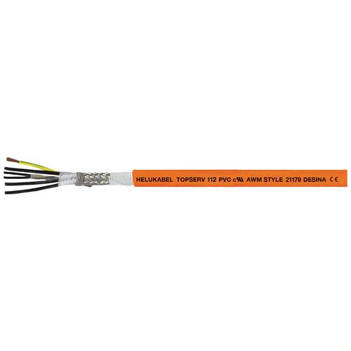 Thumbnail - Helukabel TOPSERV® 112 Servoleitung 4 G 4 mm² + 2 x 1 mm² Orange 707224 50 m
