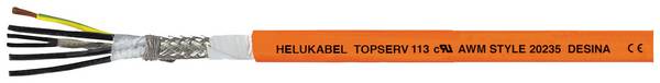 HELU TOPSERV® 113 Servoleitung 4 G 10 mm² + 2 x 1.50 mm² Orange 78952 50 m