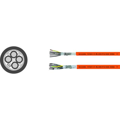 Helukabel TOPSERV® 112 Servoleitung 4 G 4 mm² + 2 x 1.50 mm² Orange 707282 100 m
