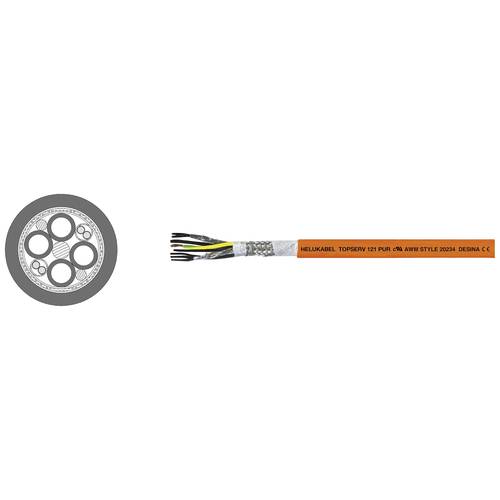 HELU TOPSERV® 121 Servoleitung 4 G 10 mm² + 2 x 1 mm² Orange 700564 500 m