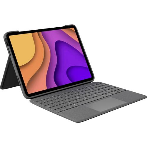 Logitech Folio Touch Tablet-Tastatur mit Hülle Passend für Marke (Tablet): Apple iPad Air (4. Generation), iPad Air (5. ...