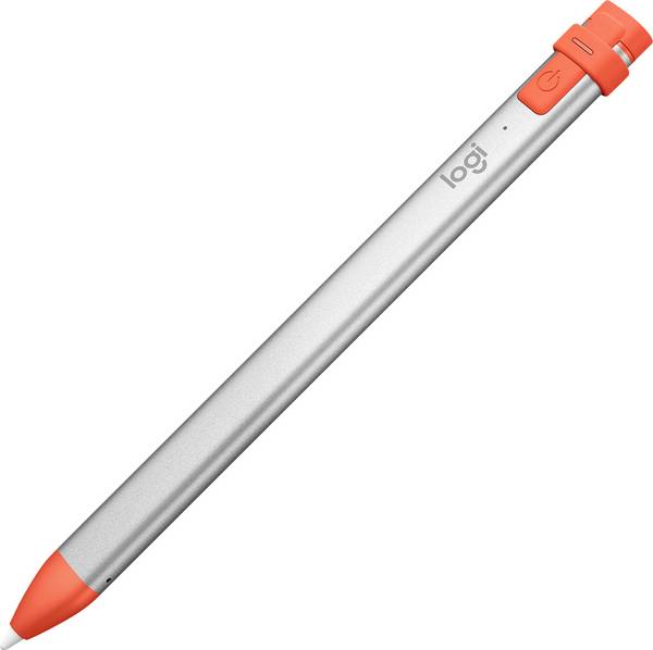 Logitech Crayon - Digitaler Stift - kabellos - Intense Sorbet - für Apple 10.2-inch iPad; 10.5-inch iPad Air (3rd genera