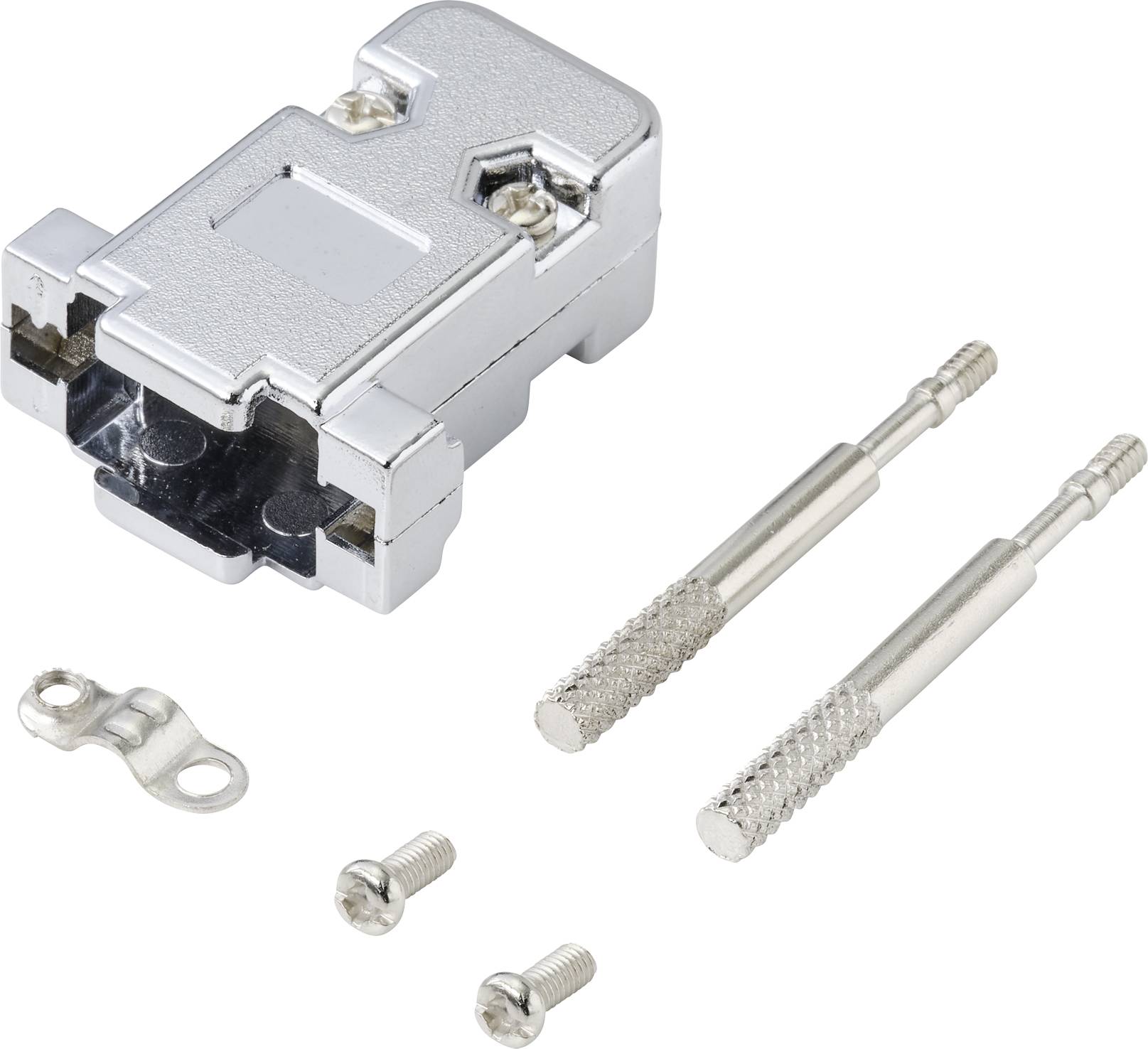 TRU COMPONENTS TC-9878208 D-SUB Gehäuse Polzahl: 9 Kunststoff 1 St.