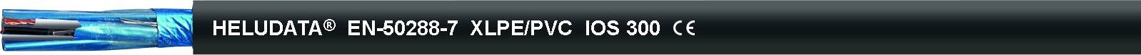 HELU 11012516 Instrumentenkabel HELUDATA® EN50288-7 IOS 300 4 x 2 x 1.5 mm² Blau 100 m