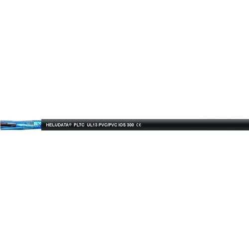 Thumbnail - Helukabel 11017150 Instrumentenkabel HELUDATA® PLTC UL13 IOS 300 2 x 2 x 0.823 mm² Schwarz 100 m