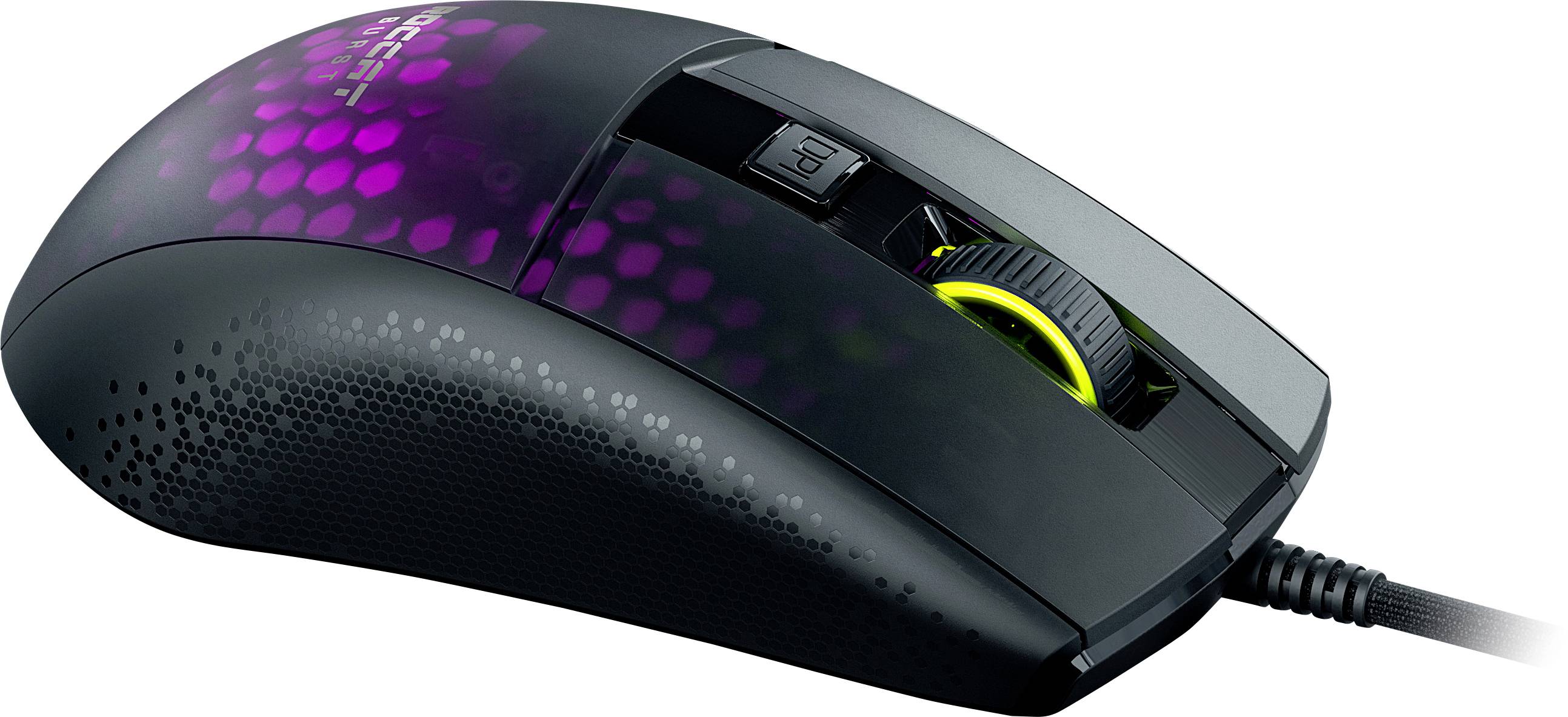 Roccat Burst Pro Gaming-Maus USB Optisch Schwarz 16000 dpi Beleuchtet-1