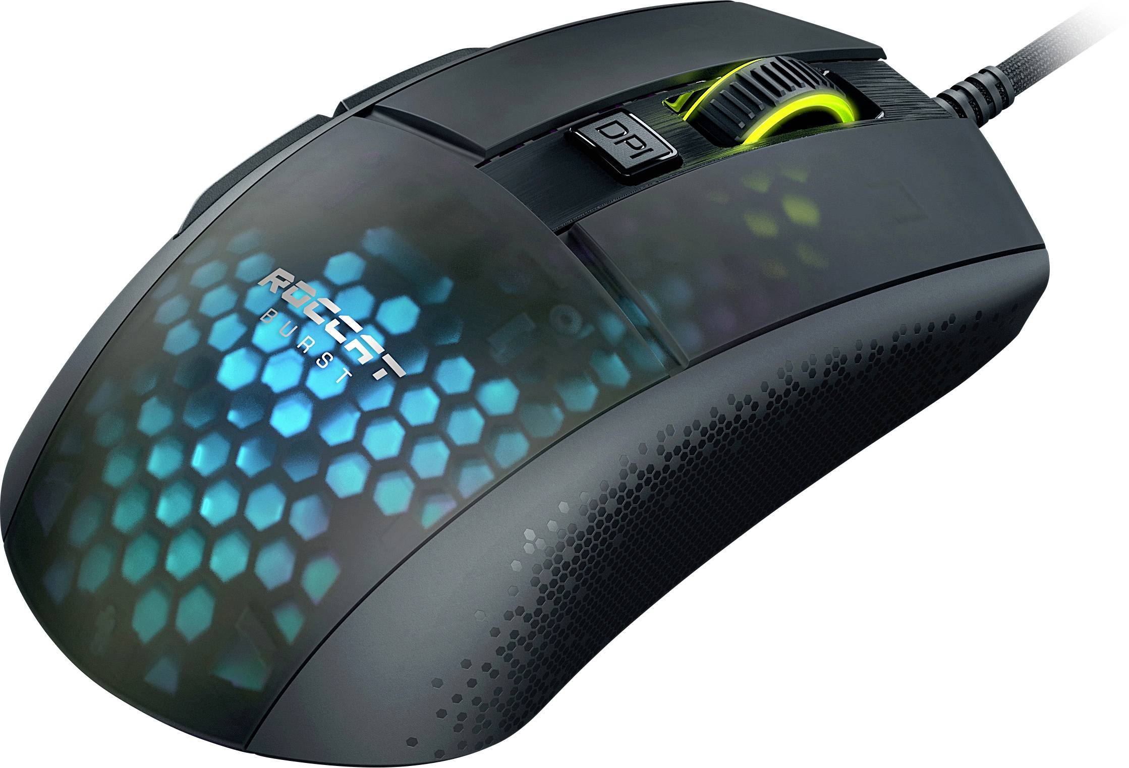 Roccat Burst Pro Gaming-Maus USB Optisch Schwarz 16000 dpi Beleuchtet-6