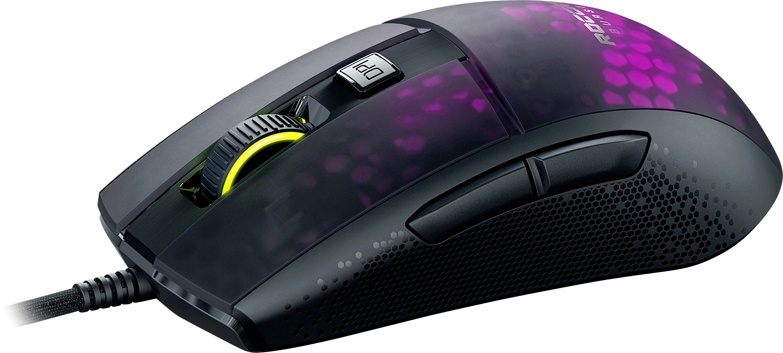 Roccat Burst Pro Gaming-Maus USB Optisch Schwarz 16000 dpi Beleuchtet-10