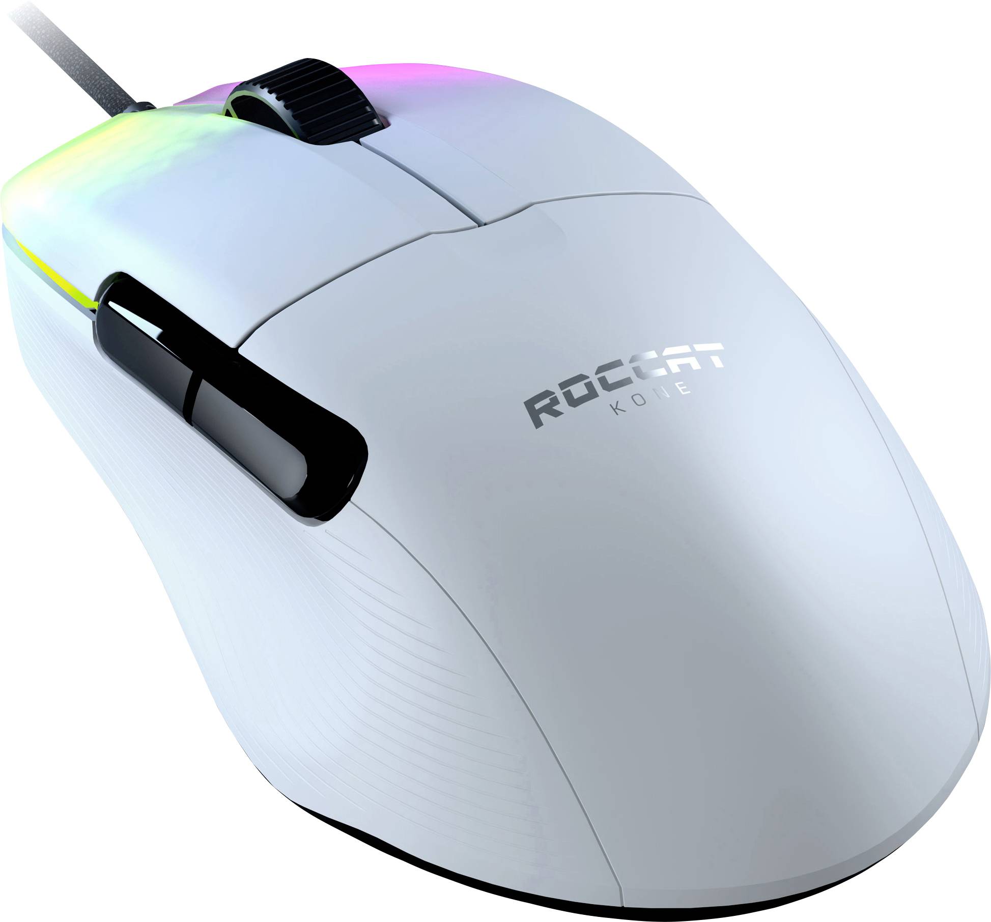 ROCCAT KONE Pro Kabelgebunden Gaming-Maus Optisch Beleuchtet Weiß