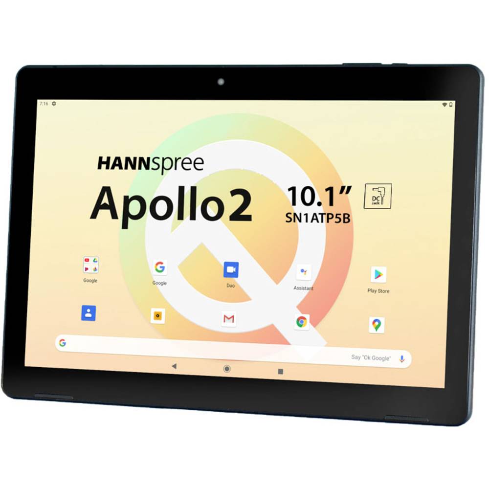 Hannspree WiFi 32 GB Zwart Android tablet 25.7 cm (10.1 inch) 2 GHz MediaTek Android 10 1280 x 800 Pixel
