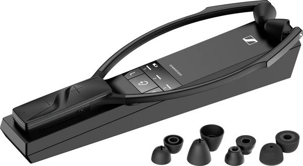 Sennheiser RS 5200  In Ear Kopfhörer Funk  Schwarz  Batterieladeanzeige TV