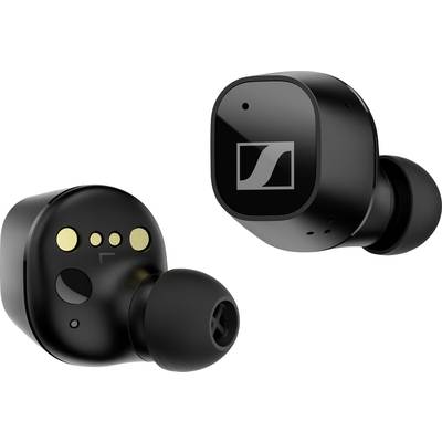 Sennheiser CX Plus True Wireless Black   In Ear Kopfhörer Bluetooth®  Schwarz Noise Cancelling Schweißresistent