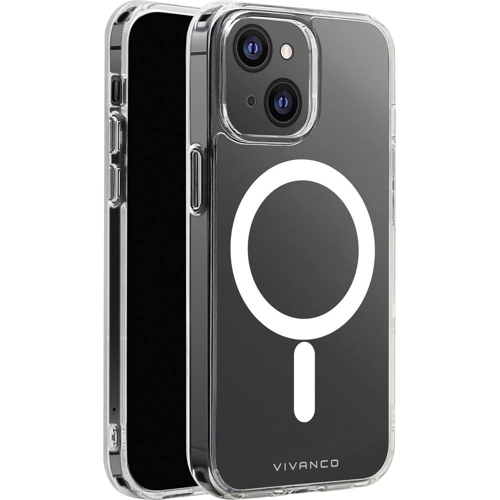Vivanco Mag Steady Backcover Apple iPhone 13 Mini Transparant