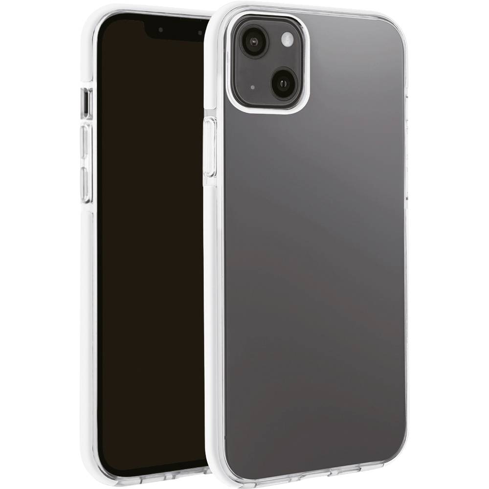 Vivanco Rock Solid Backcover Apple iPhone 13 Transparant, Wit Inductieve lading, Stootbestendig