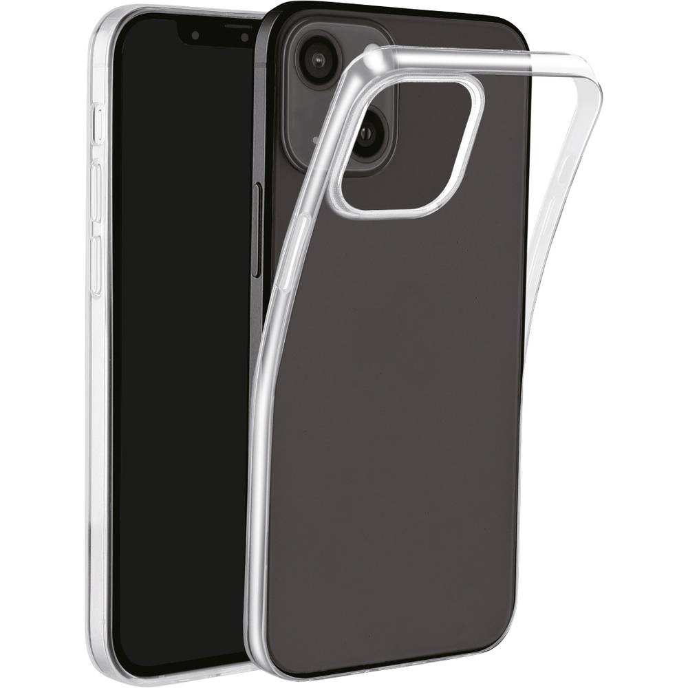 Vivanco Super Slim Backcover Apple iPhone 13 Mini Transparant Inductieve lading
