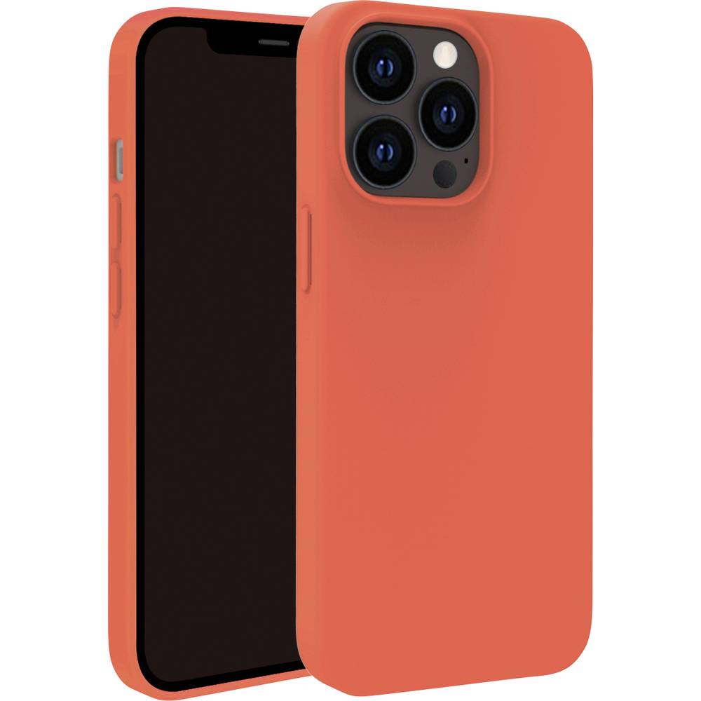 Vivanco Hype Backcover Apple iPhone 13 Pro Oranje Inductieve lading, Stootbestendig