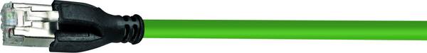 HELU 806415 RJ45 Patchkabel 15.00 m Grün PVC-Mantel 1 St.