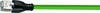 HELU 806415 RJ45 Patchkabel 15.00 m Grün PVC-Mantel 1 St.
