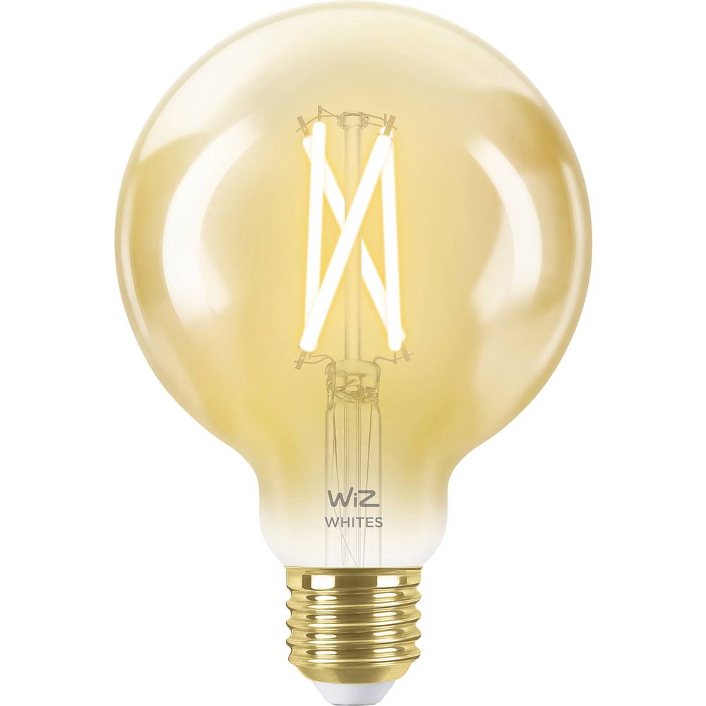 WiZ LED filamentlamp globe warm en koelwit 50W E27