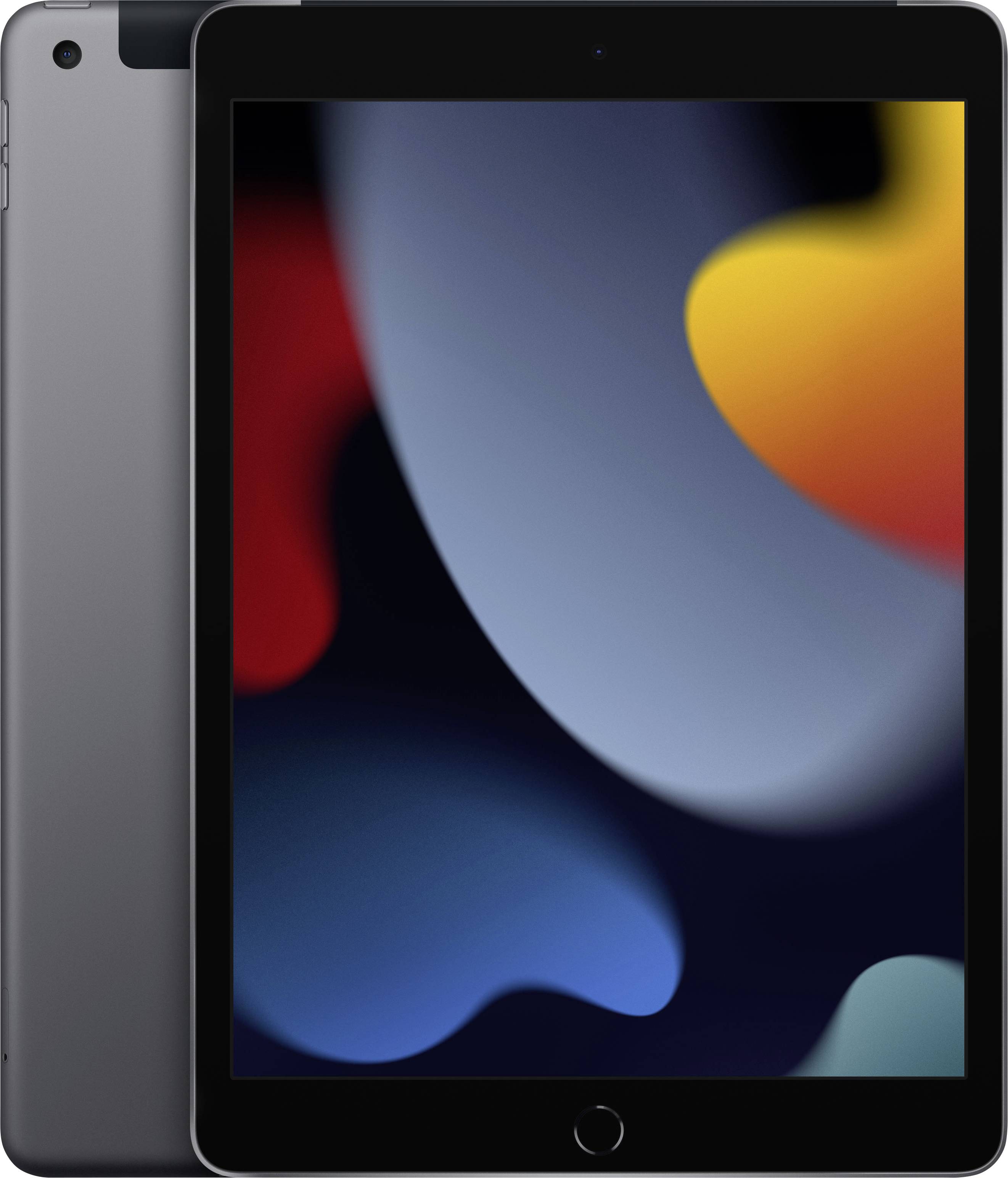 Apple iPad 10.2 (9. Generation, 2021) WiFi + Cellular 64 GB Space Grau 25.9 cm (10.2 Zoll) 2160 x 1620 Pixel-0