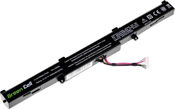 Green Cell Notebook-Akku A41-X550E 14.4 V 2200 mAh Asus