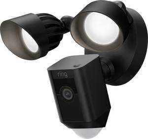 ring Floodlight Cam Wired Plus Black 8SF1P1-BEU0 WLAN IP  Überwachungskamera  1920 x 1080 Pixel