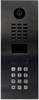 DoorBird D2101KV IP-Video-Türsprechanlage LAN Außeneinheit Edelstahl V2A (gebürstet), Titan-Optik