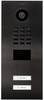 DoorBird D2102V IP-Video-Türsprechanlage LAN Außeneinheit Edelstahl V2A (gebürstet), Titan-Optik