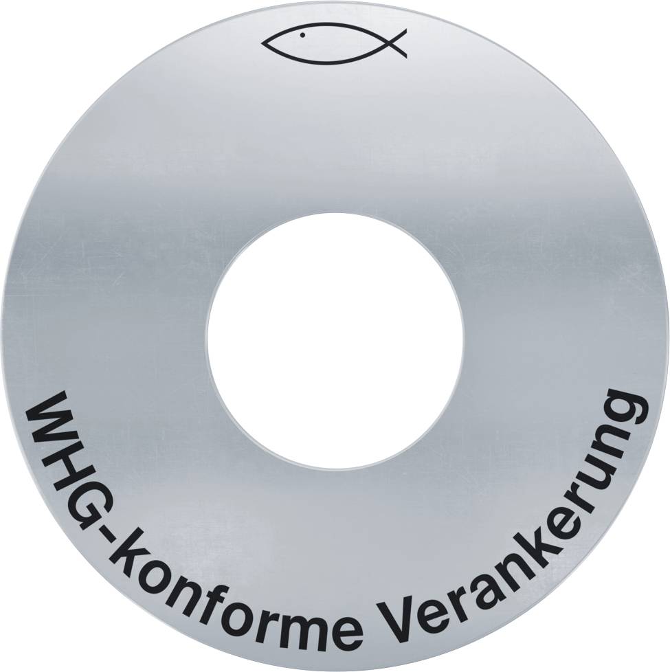 Fischer 558308 WHG Kennzeichnungsscheibe 10 St.