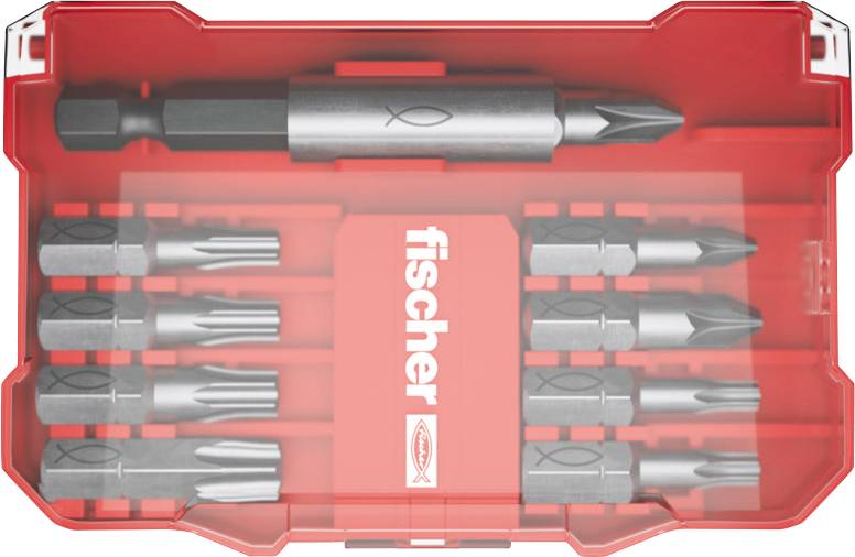 Fischer FPB Bit Set Profi W 10 558179 Bit-Set 10teilig