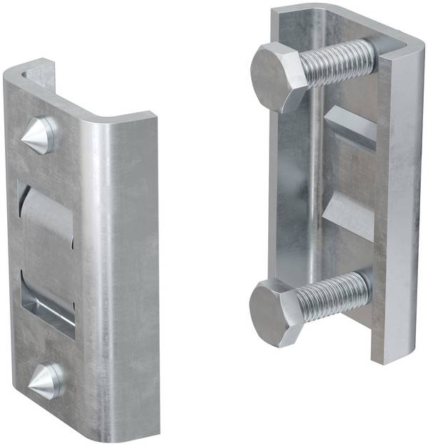 Fischer FHBC Klemmkonsole 90 mm Stahl  557375 10 St. (L x B) 90 mm x 55 mm