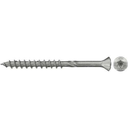 Thumbnail - Fischer 548566 FFSII-RT6 5,0 x 70 A2 Holzfassadenschrauben 5 mm 70 mm TX Edelstahl A2 100 St.